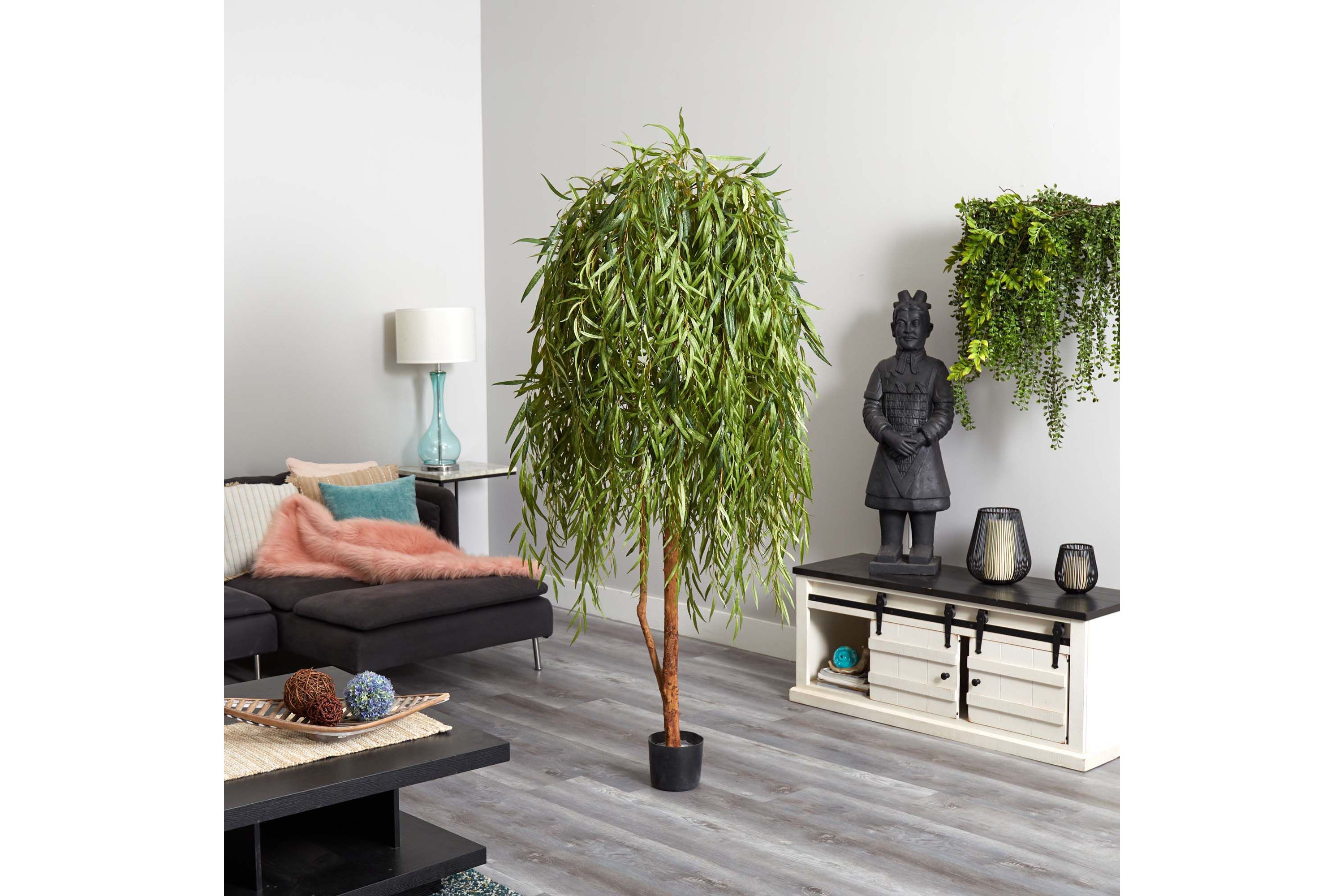 7-Foot Willow Artificial Tree