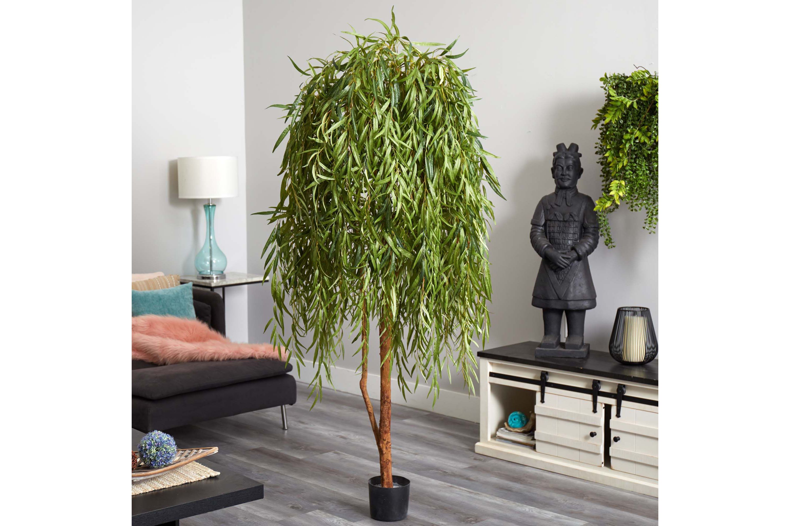 7-Foot Willow Artificial Tree