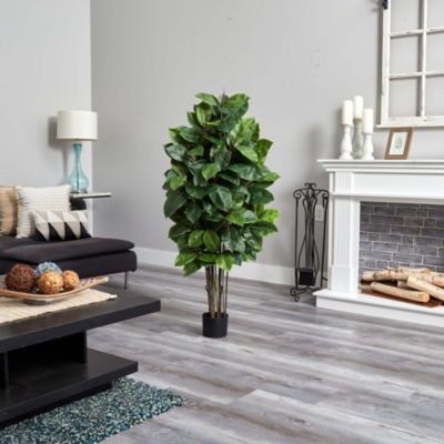 58-Inch Rubber Leaf Artificial Tree