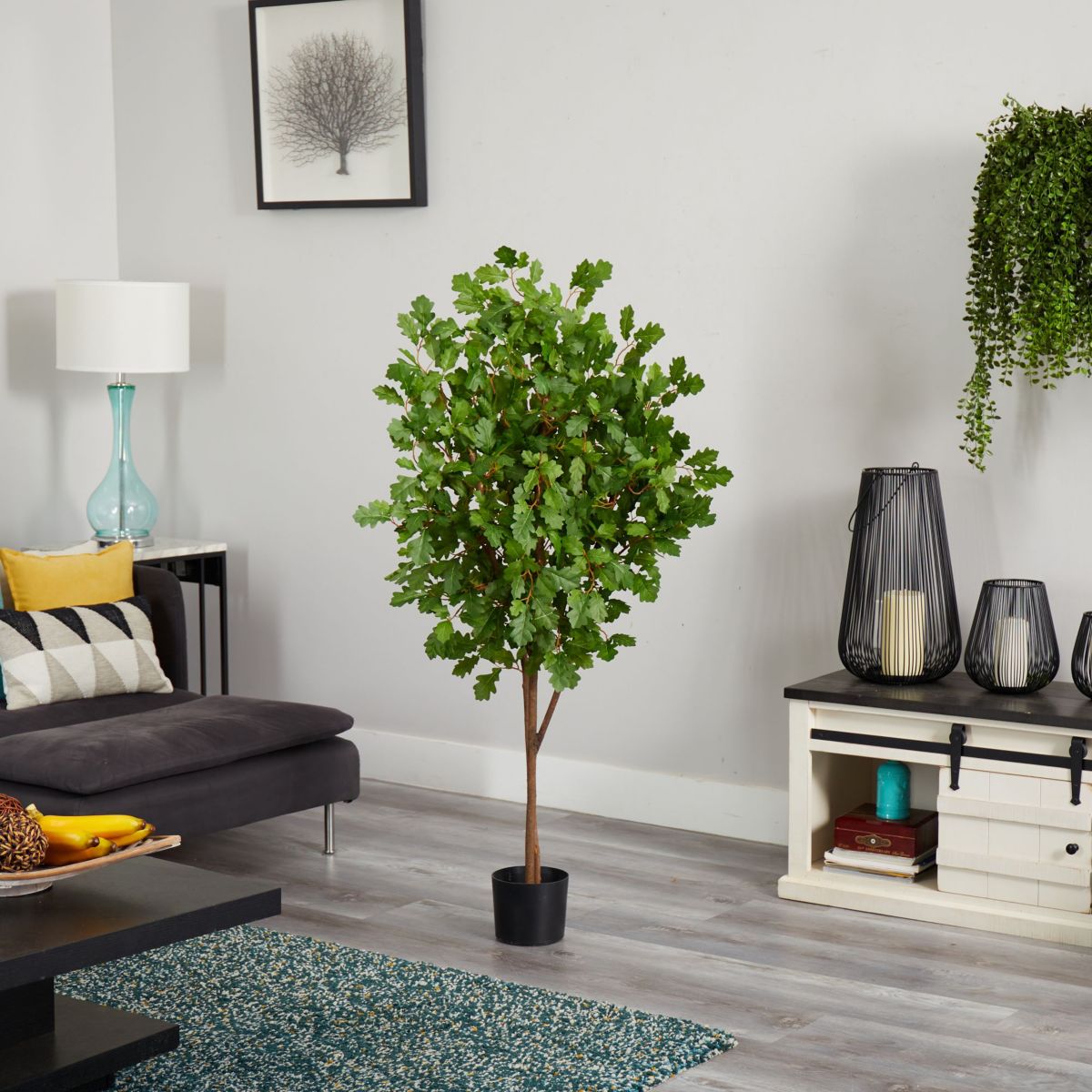 5-Foot Oak Artificial Tree