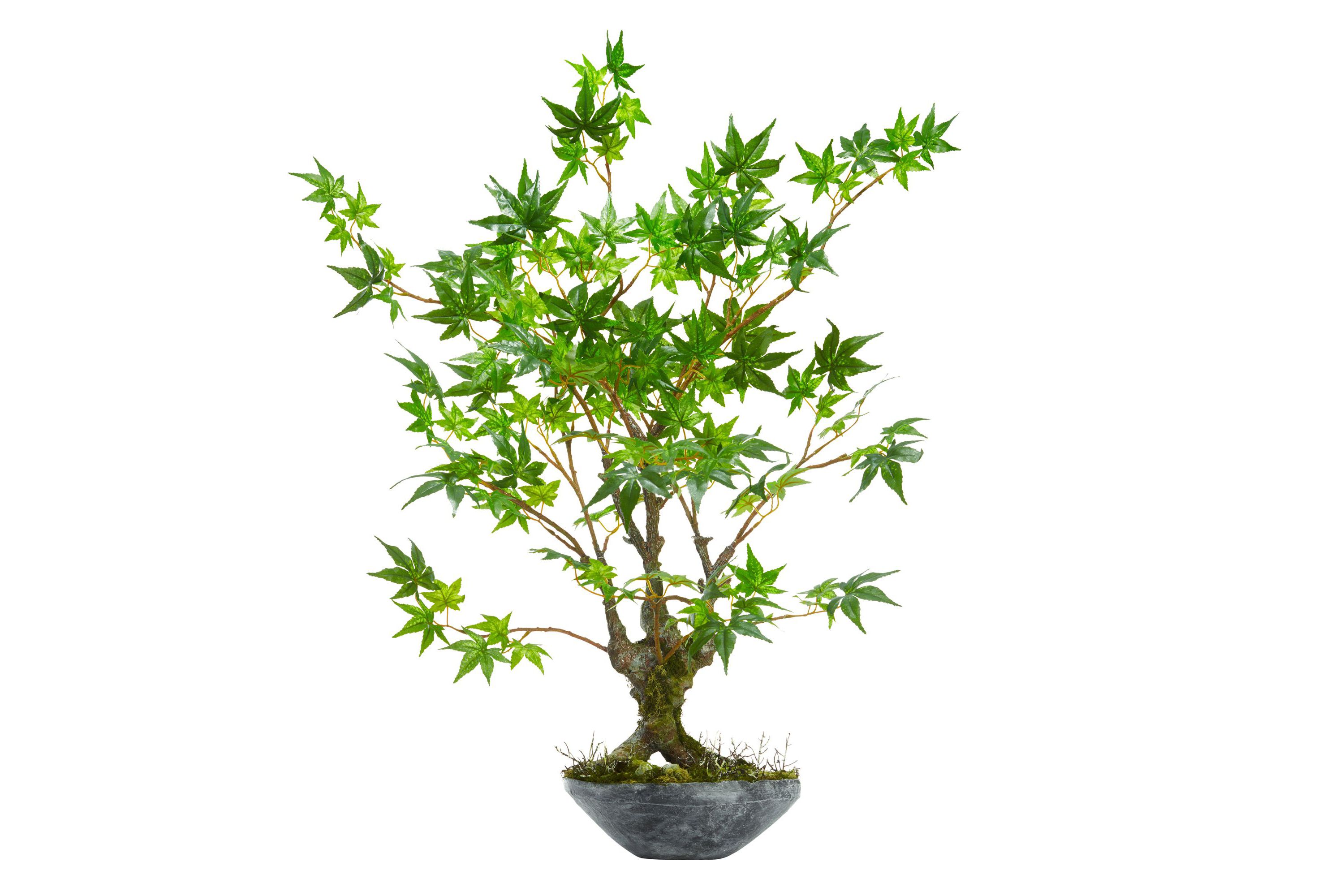 30-Inch Maple Bonsai Artificial Tree in Planter
