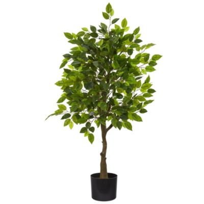 Nearly Natural 39-Inch Ficus Artificial Tree, Green