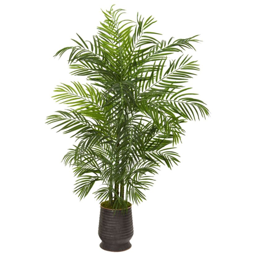 65-Inch Areca Artificial Palm Tree in Decorative Planter UV Resistant (Indoor/Outdoor)