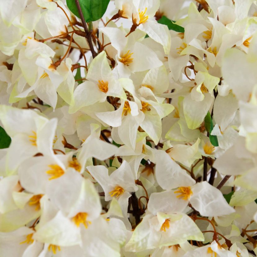 30in. Artificial Bougainvillea Arrangement in Glass Vase