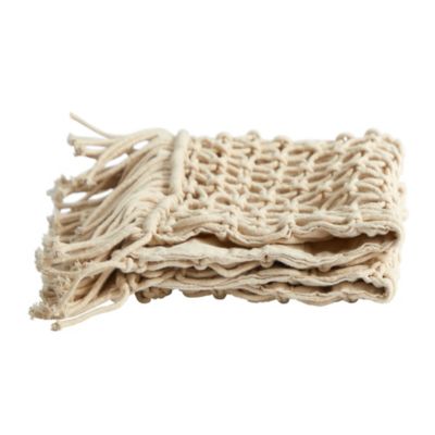 18-Inch Boho Fringed Woven Macrame Decorative Pillow Cover