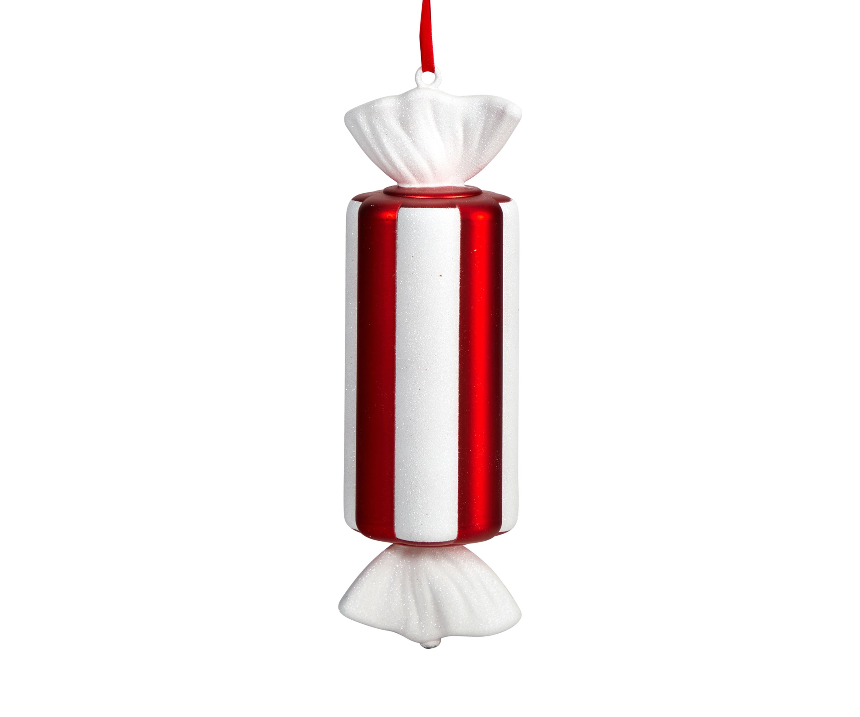 12 Inch Jumbo Assorted Candy Holiday Christmas Deluxe Shatterproof Ornament Set of 4