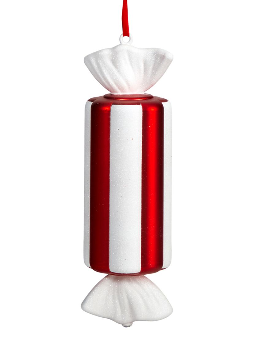 12 Inch Jumbo Assorted Candy Holiday Christmas Deluxe Shatterproof Ornament Set of 4