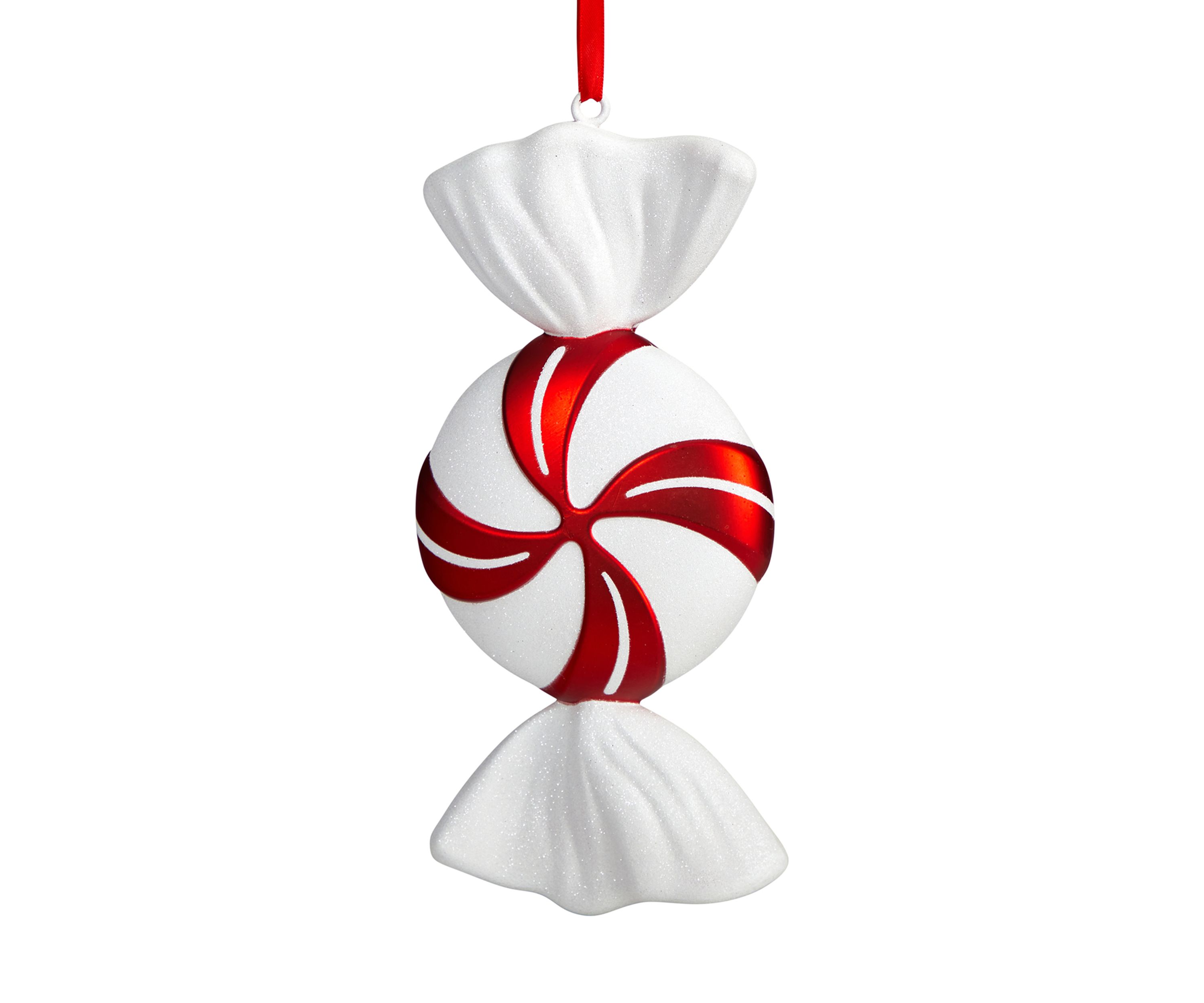 12 Inch Jumbo Assorted Candy Holiday Christmas Deluxe Shatterproof Ornament Set of 4