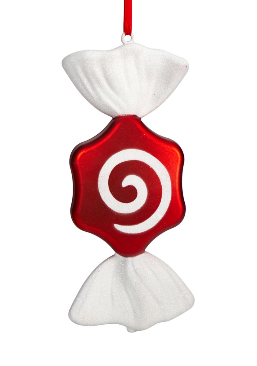 12 Inch Jumbo Assorted Candy Holiday Christmas Deluxe Shatterproof Ornament Set of 4