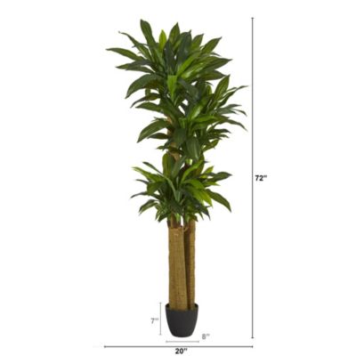 Foot Corn Stalk Dracaena Artificial Plant (Real Touch