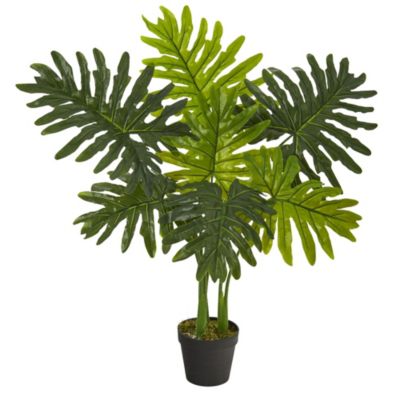 Nearly Natural 3-Foot Philodendron Artificial Plant (Real Touch), Green