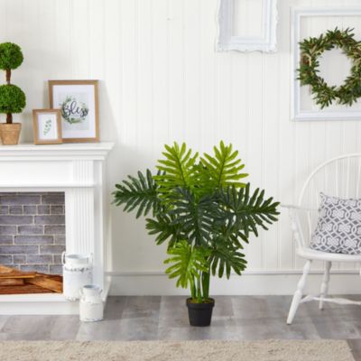 40-Inch Philodendron Artificial Plant (Real Touch)