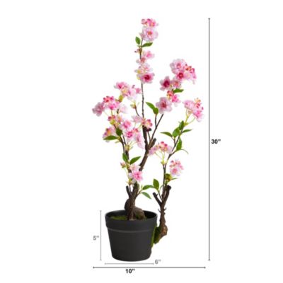 2.5-Foot Cherry Blossom Artificial Plant