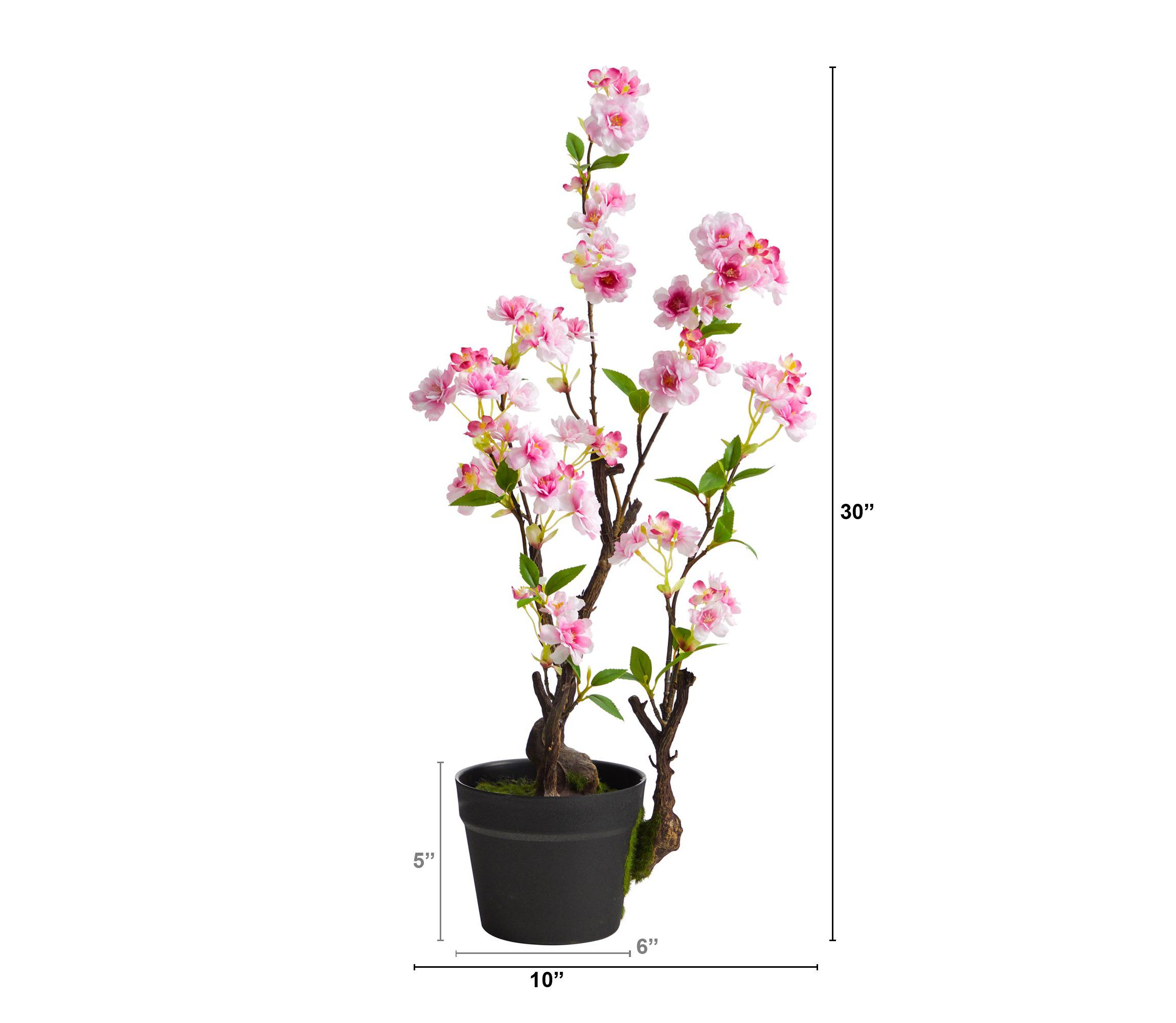 2.5-Foot Cherry Blossom Artificial Plant