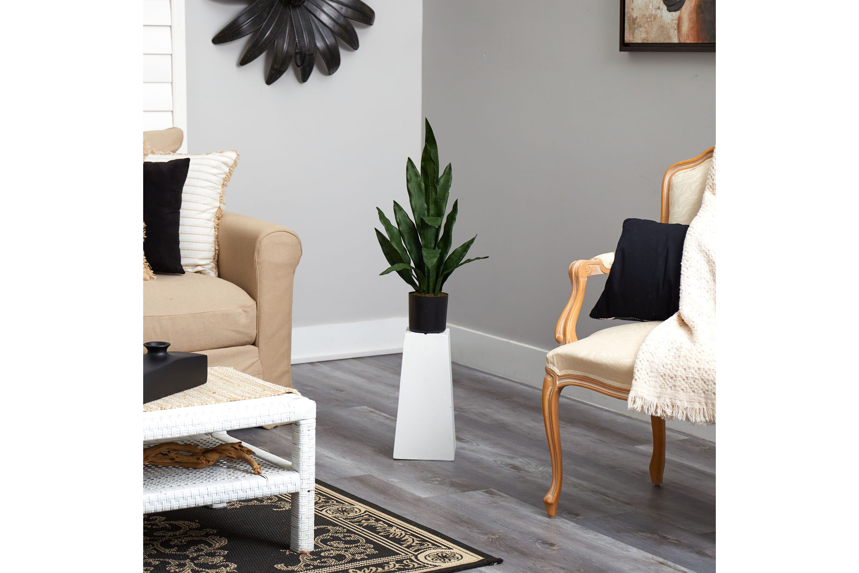 2-Foot Sansevieria Artificial Plant