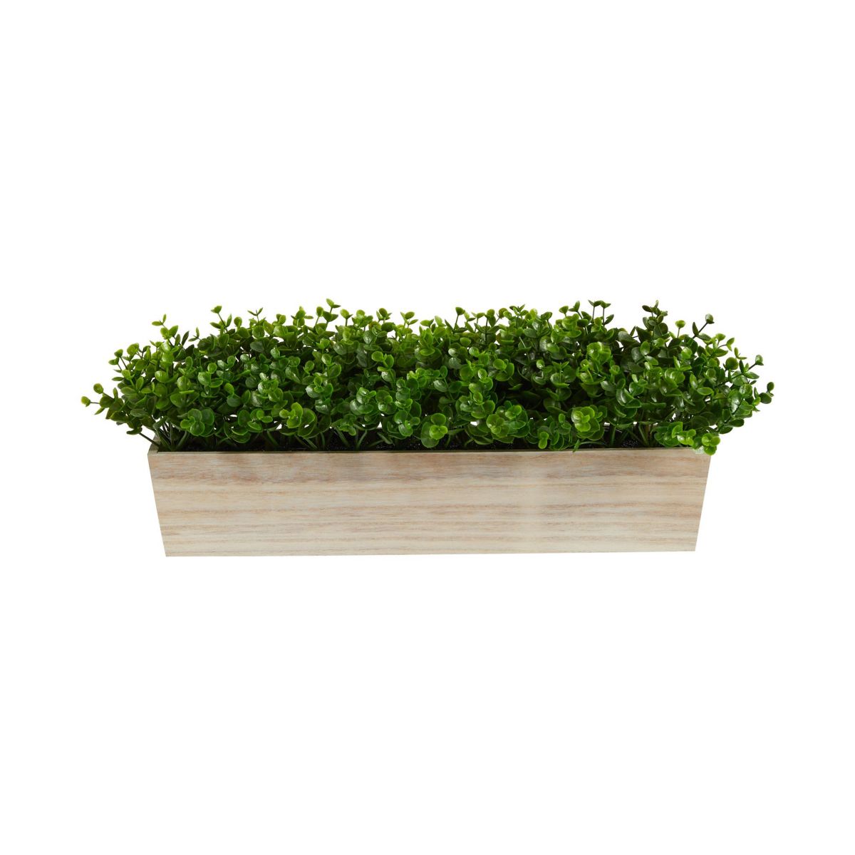 19-Inch Eucalyptus Artificial Plant in Decorative Planter