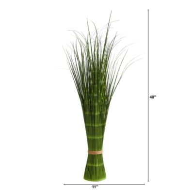 40-Inch Onion Grass Artificial Plant