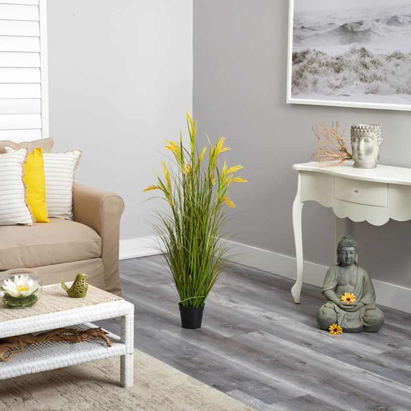 3.5-Foot Wheat Grain Artificial Plant
