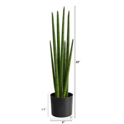 23-Inch Sansevieria Snake Artificial Plant