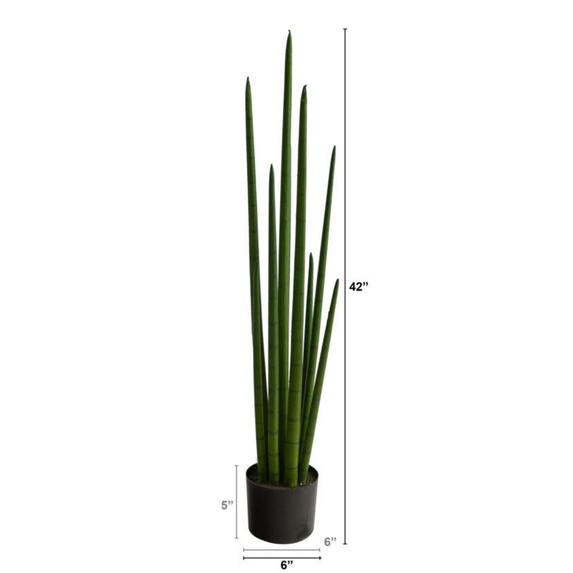 3.5-Foot Sansevieria Snake Artificial Plant