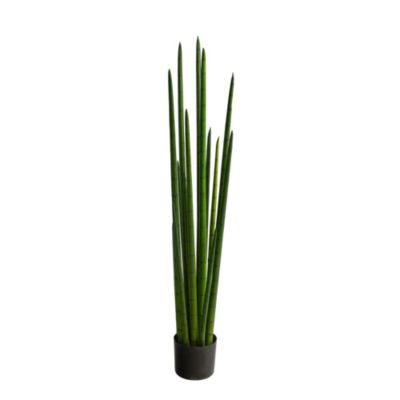 Nearly Natural 4-Foot Sansevieria Snake Artificial Plant