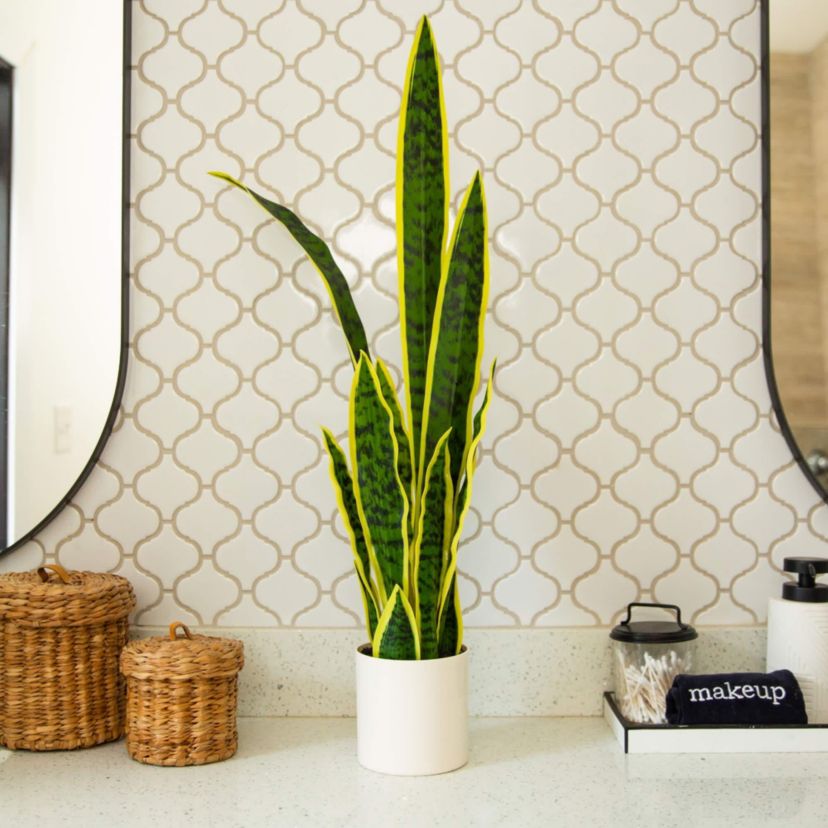 30-Inch Artificial Sansevieria Plant