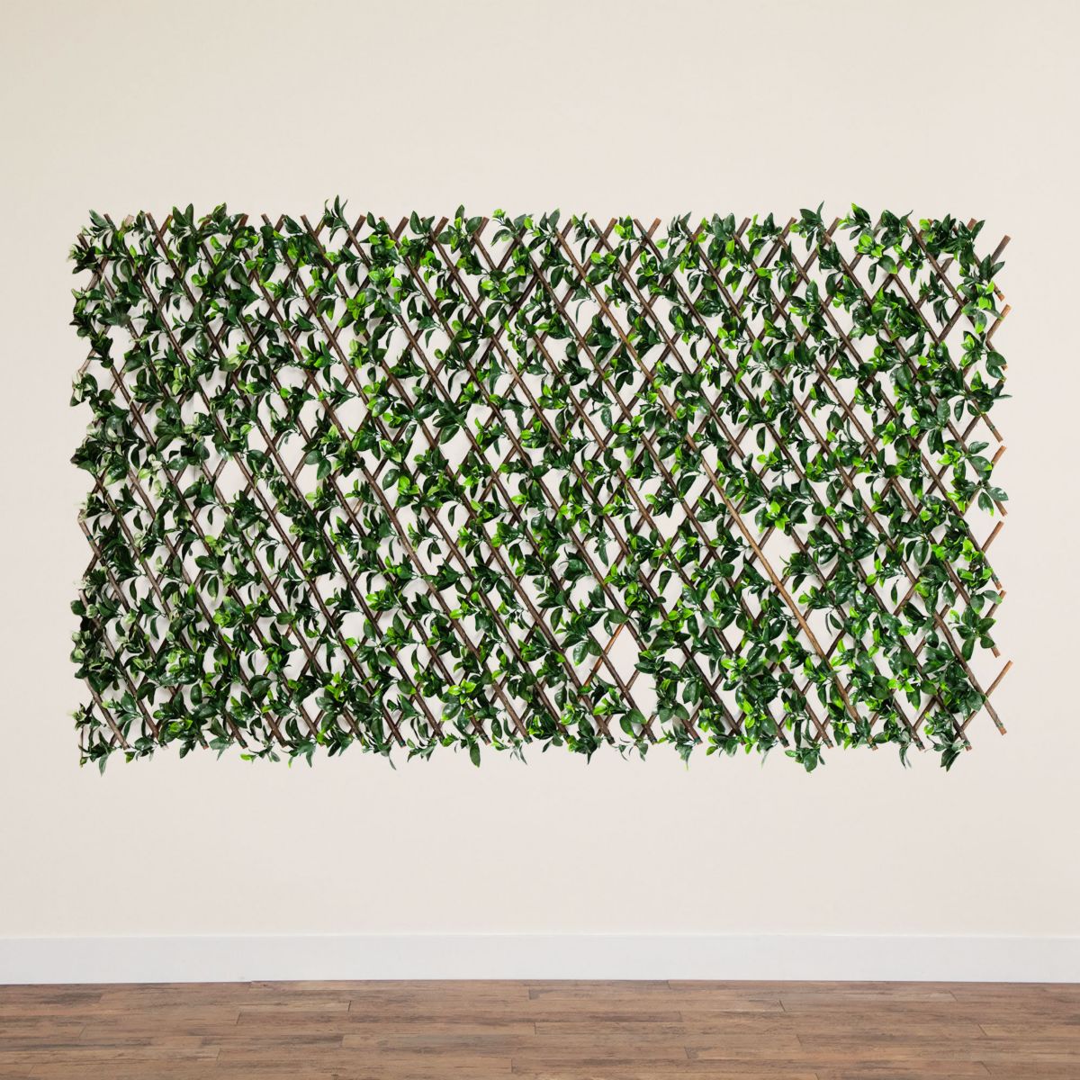 40-Inch x 80-Inch UV Resistant Artificial Gardenia Expandable Privacy Fence Screen (Indoor/Outdoor)