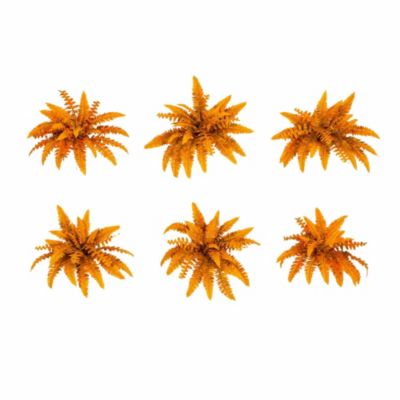 Nearly Natural 19-Inch Autumn Artificial Fall Boston Fern - Set of 6