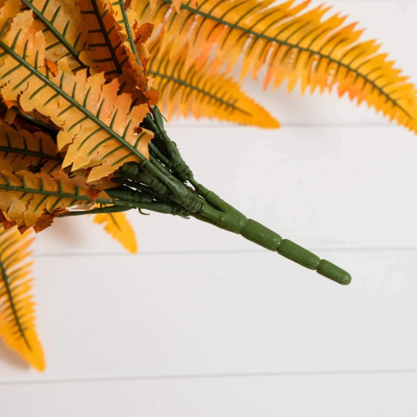 48-Inch Autumn Artificial Fall Boston Fern - Set of 2