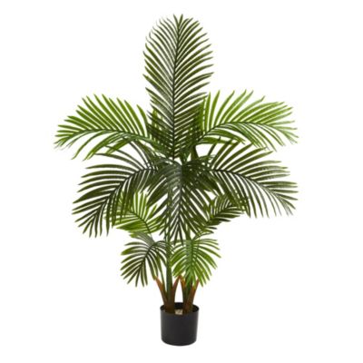 Nearly Natural 54-Inch Areca Palm Artificial Tree, Green