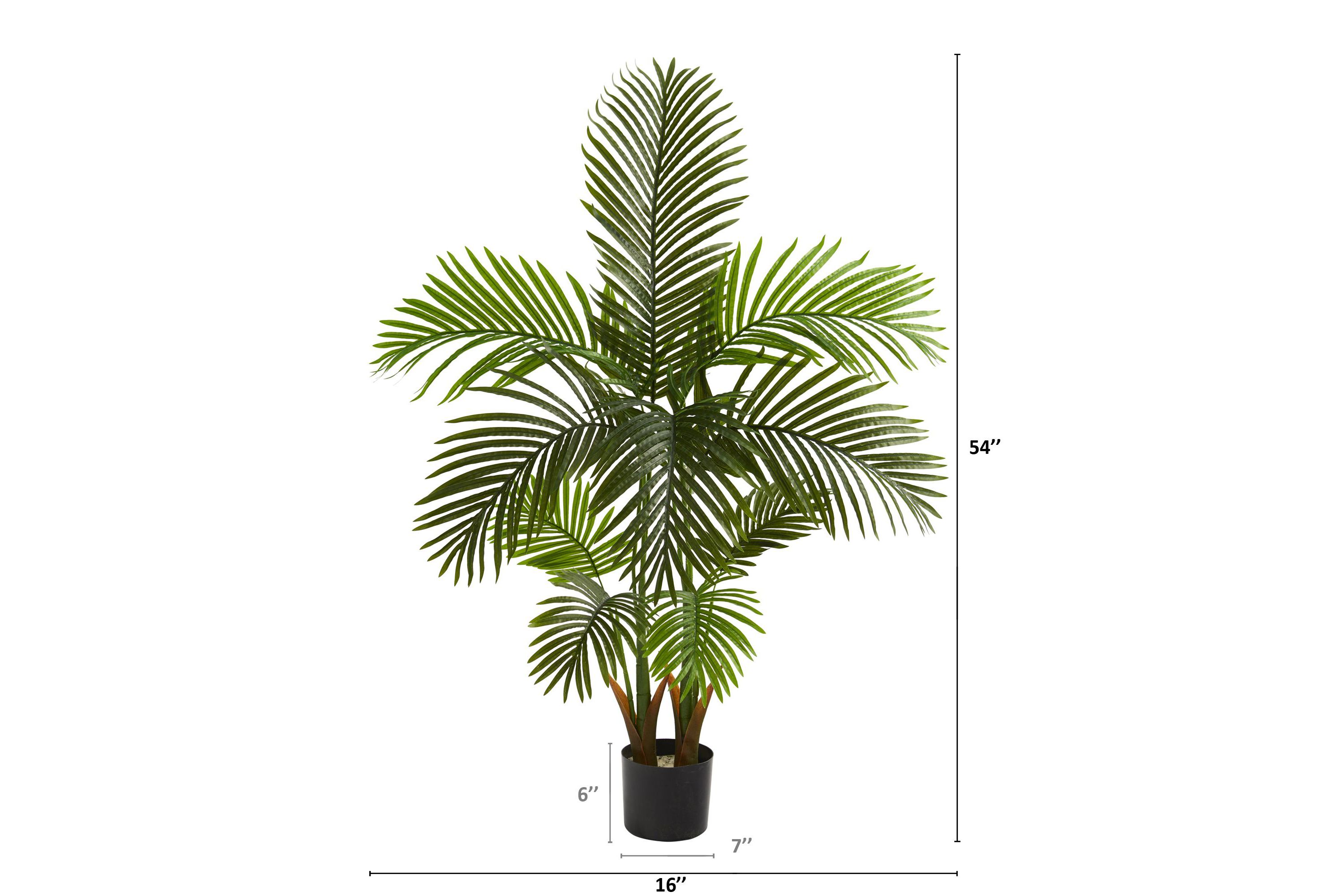54-Inch Areca Palm Artificial Tree