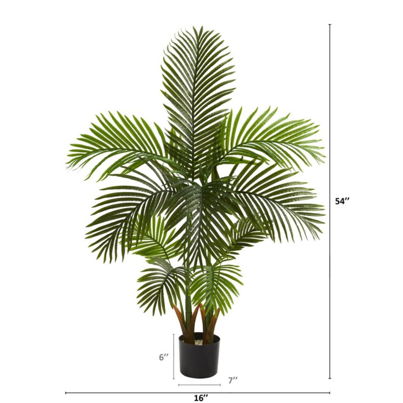 54-Inch Areca Palm Artificial Tree