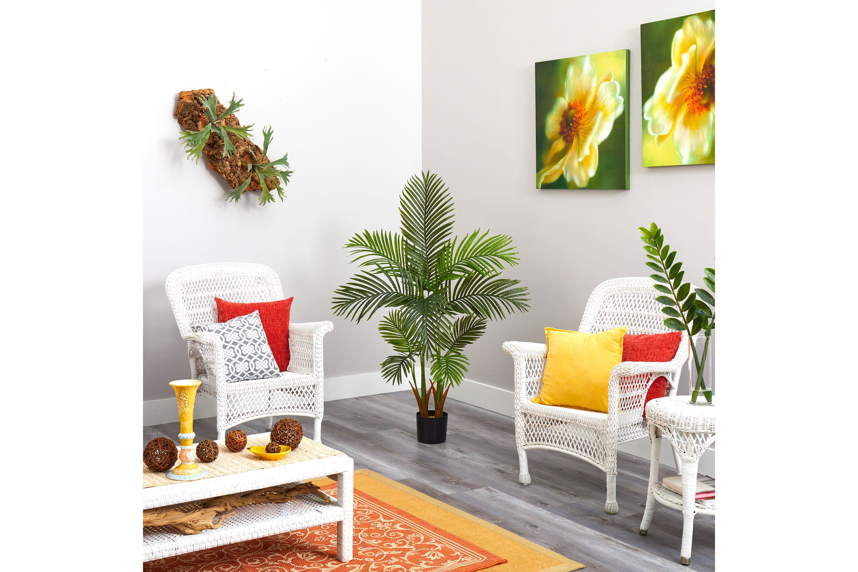 54-Inch Areca Palm Artificial Tree