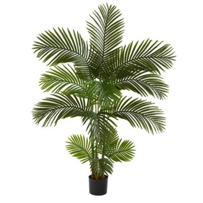 Nearly Natural 5-Foot Areca Palm Artificial Tree, Green