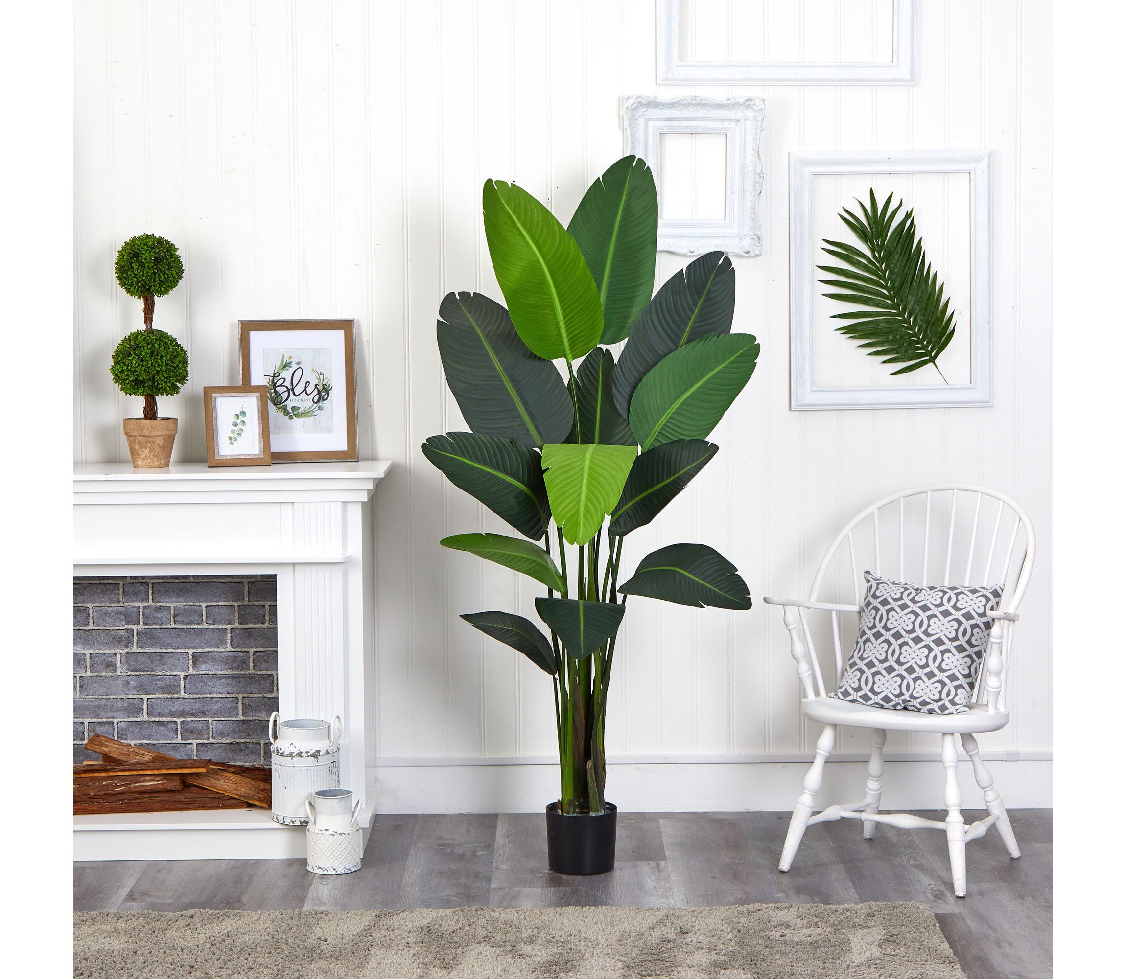 69-Inch Travelers Palm Artificial Tree