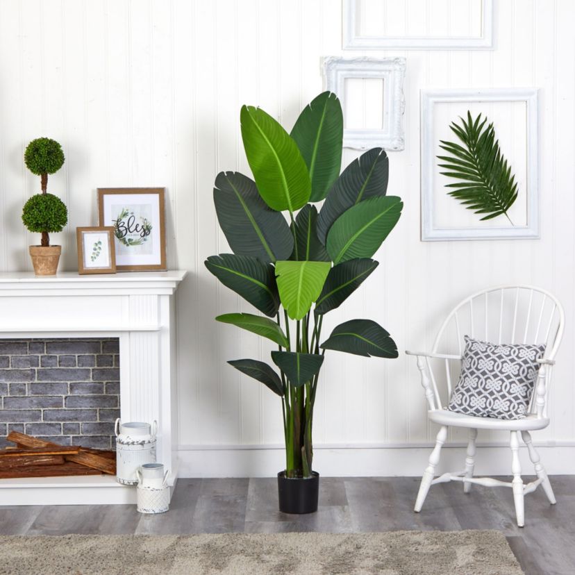 69-Inch Travelers Palm Artificial Tree