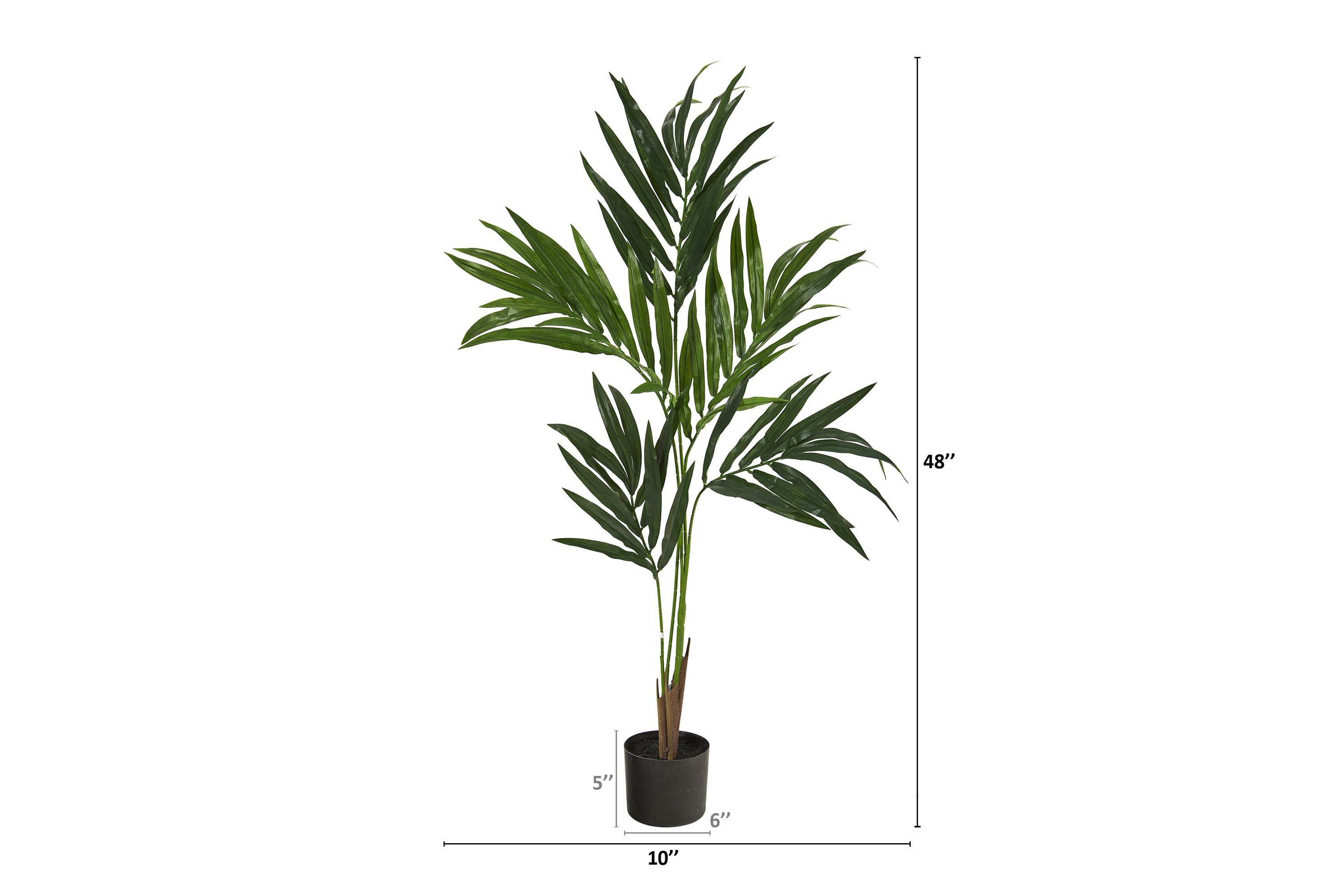 4-Foot Kentia Artificial Palm Tree