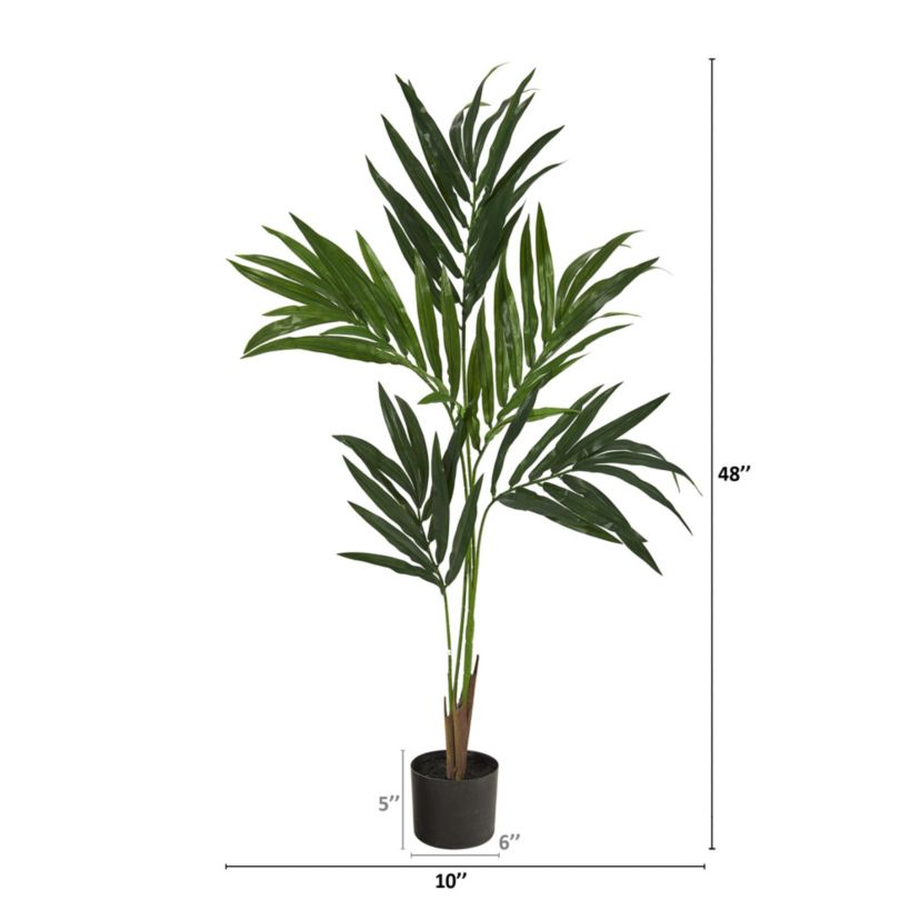 4-Foot Kentia Artificial Palm Tree