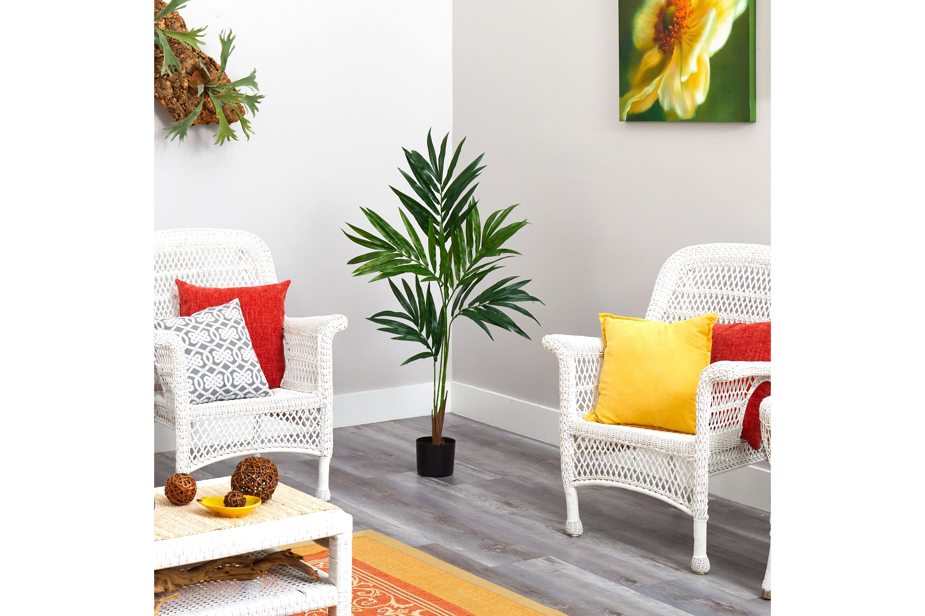 4-Foot Kentia Artificial Palm Tree