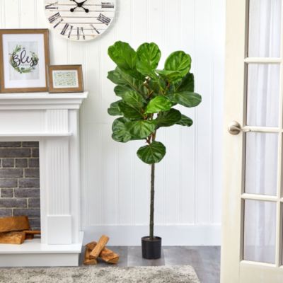 52-Inch Fiddle Leaf Artificial Tree