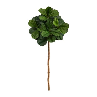 Nearly Natural 4.5-Foot Fiddle Leaf Artificial Tree (No Pot)