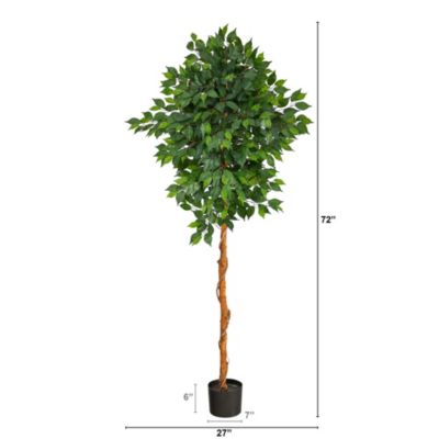 6-Foot Ficus Artificial Tree