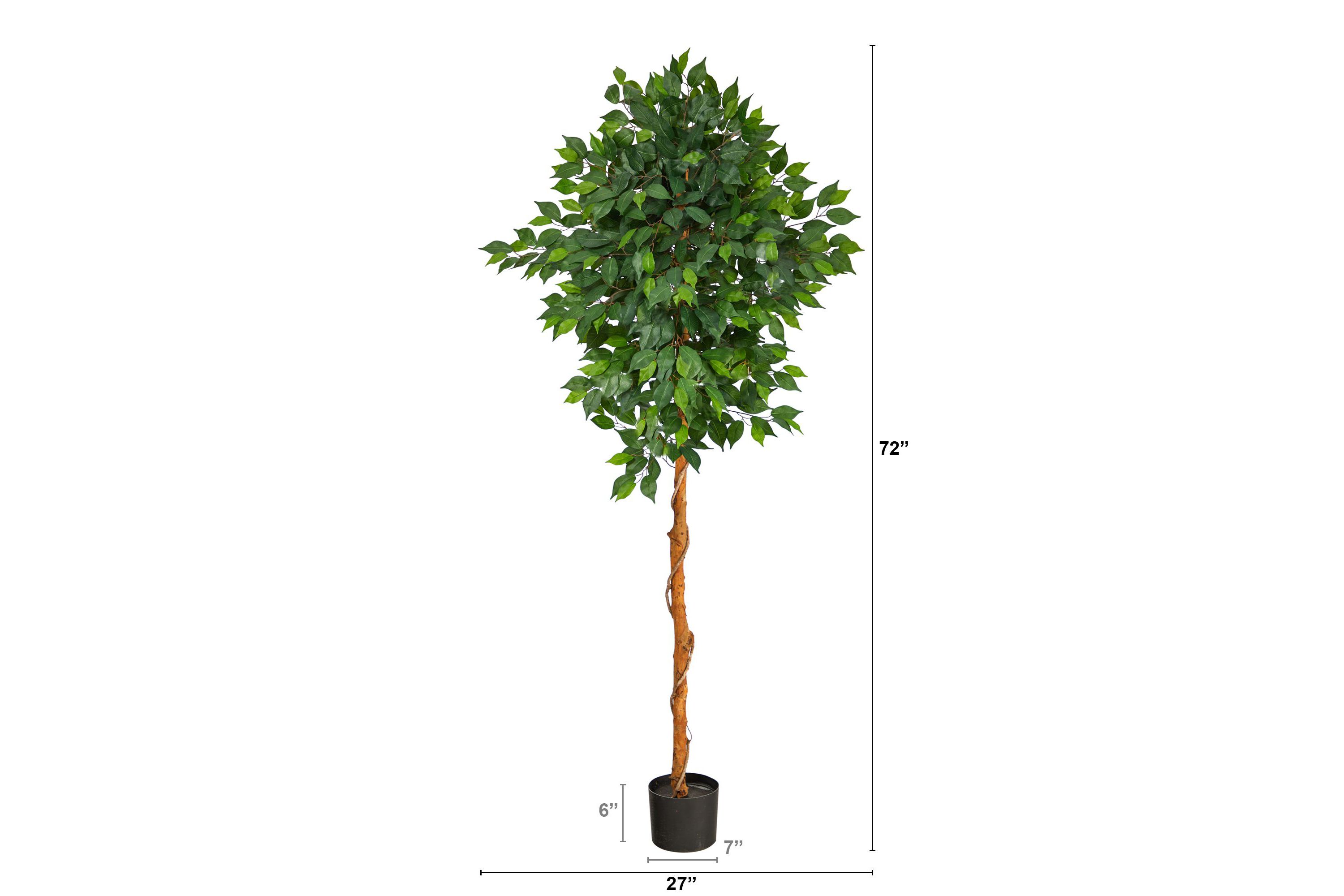 6-Foot Ficus Artificial Tree