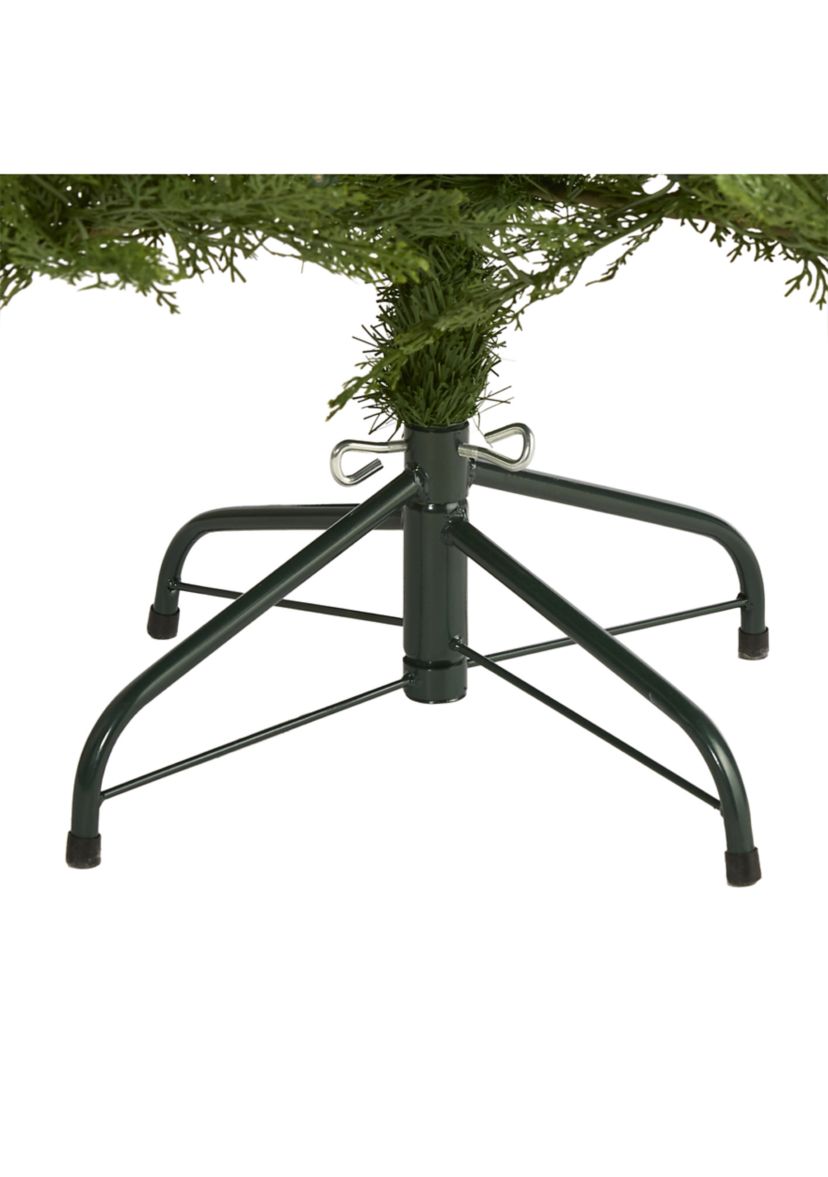 5 Foot Wisconsin Fir Artificial Christmas Tree with 250 Warm White LED Lights and 578 Bendable Branches