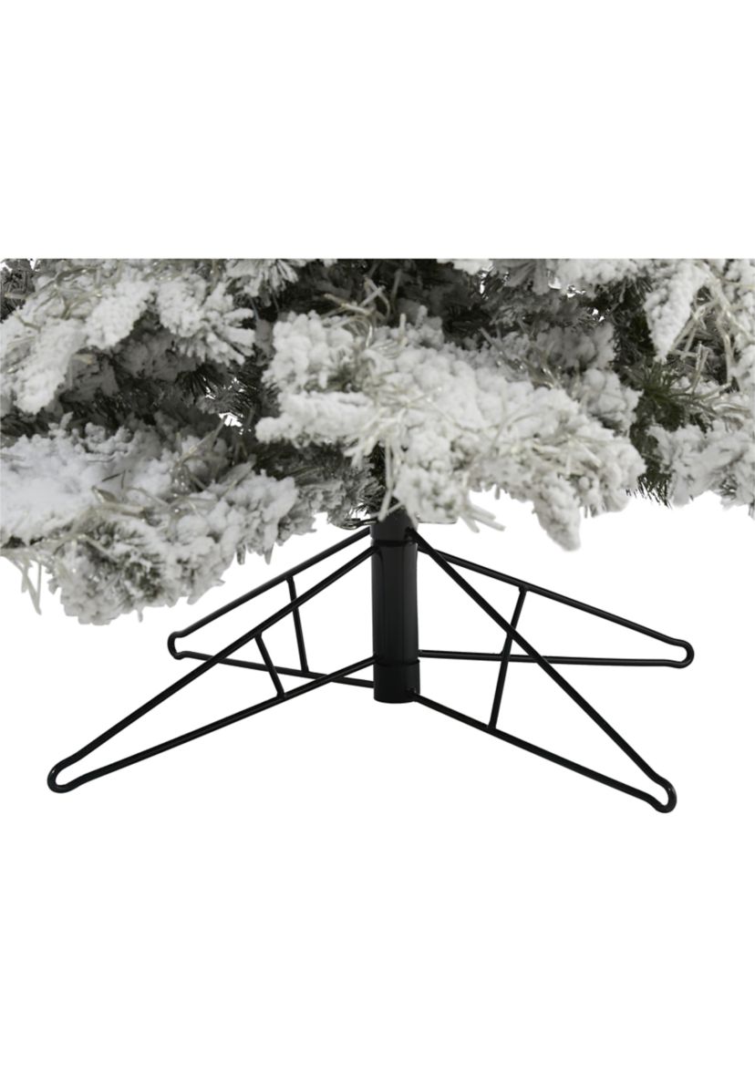 9 Foot Flocked Grand Northern Rocky Fir Christmas Tree