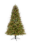 6.5 Foot Lightly Frosted Big Sky Spruce Christmas Tree