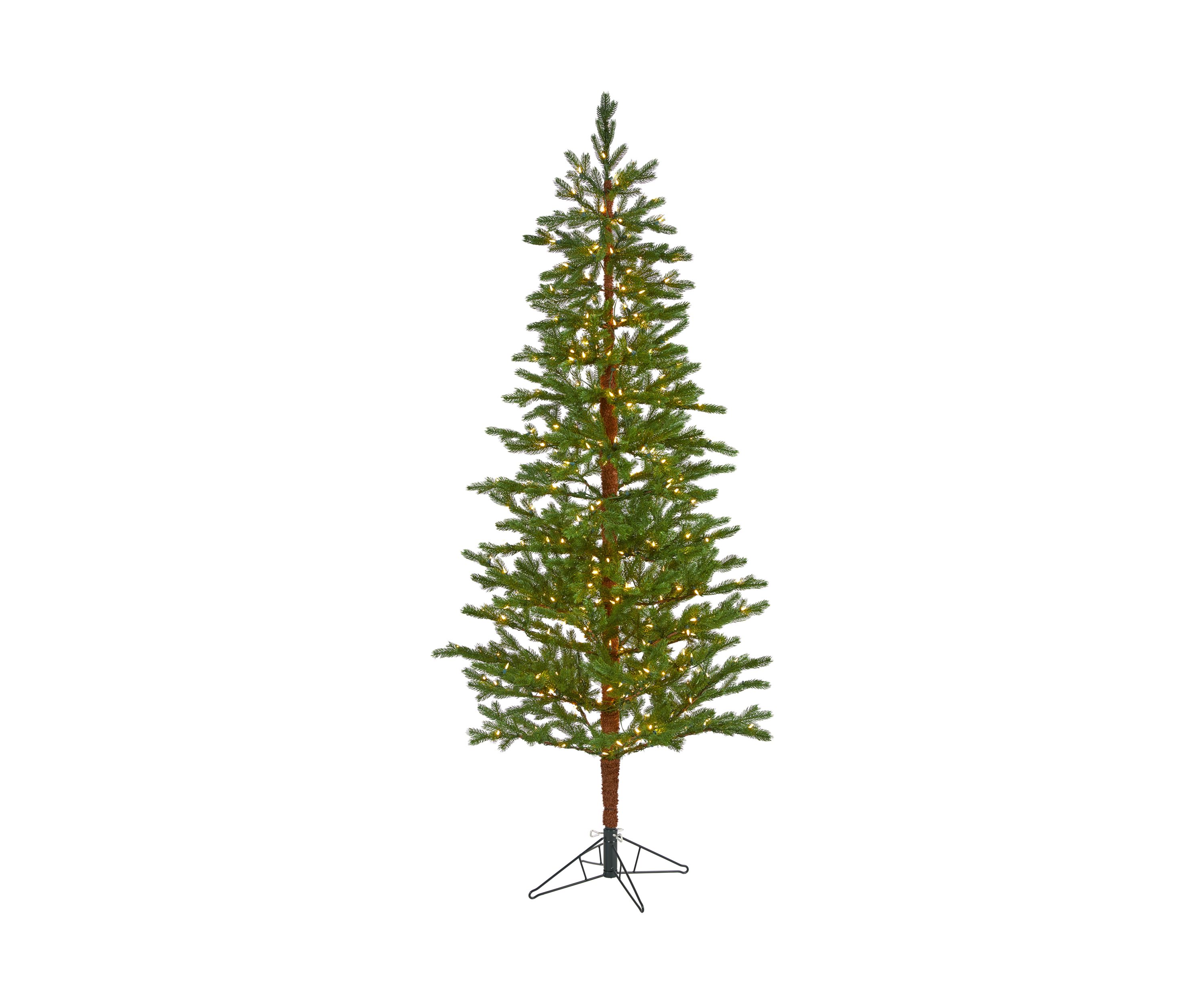 7.5 Foot Fairbanks Fir Artificial Christmas Tree with 350 Clear Warm (Multifunction) LED Lights and 280 Bendable Branches