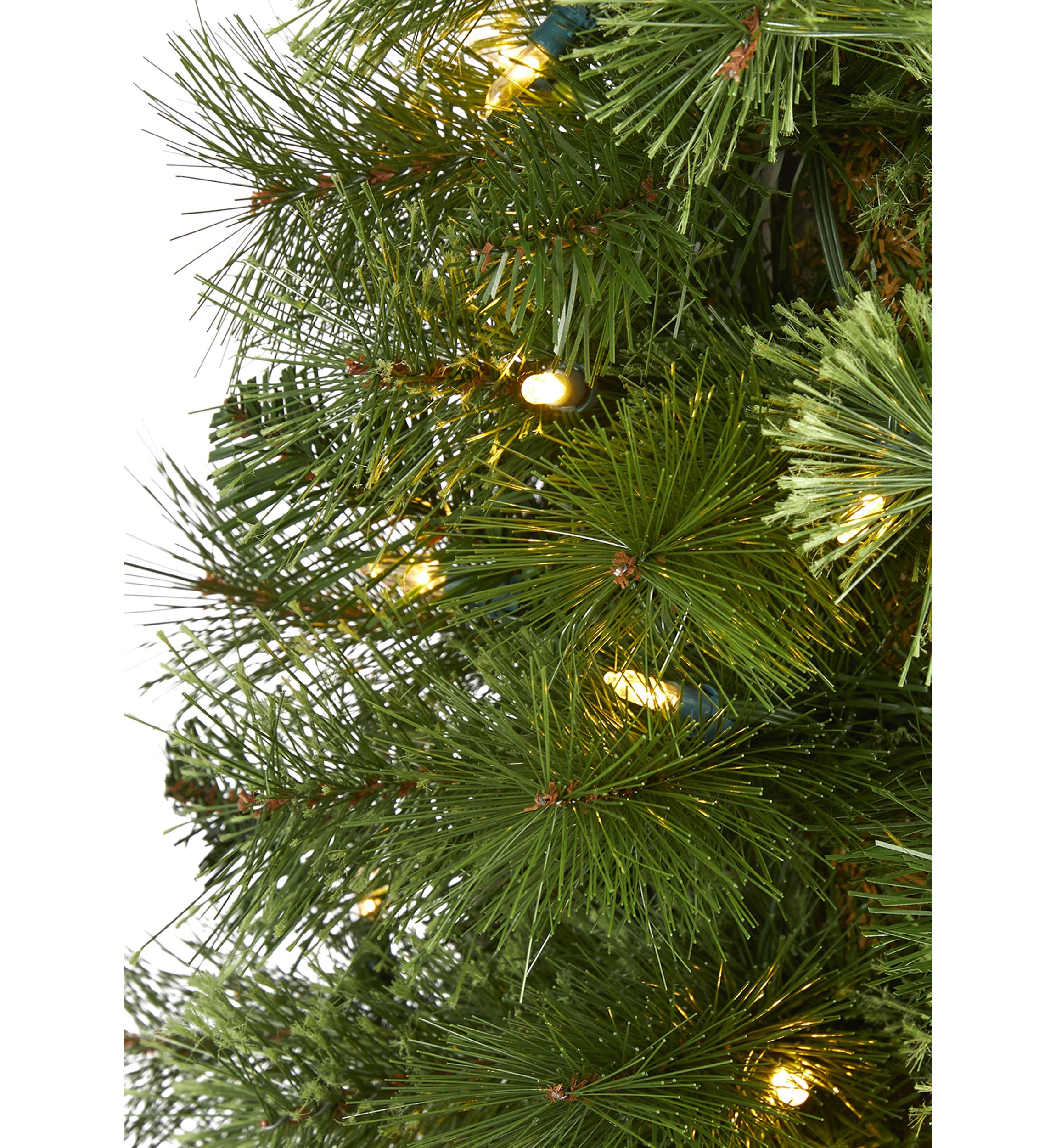 5 Foot Green Pencil Christmas Tree