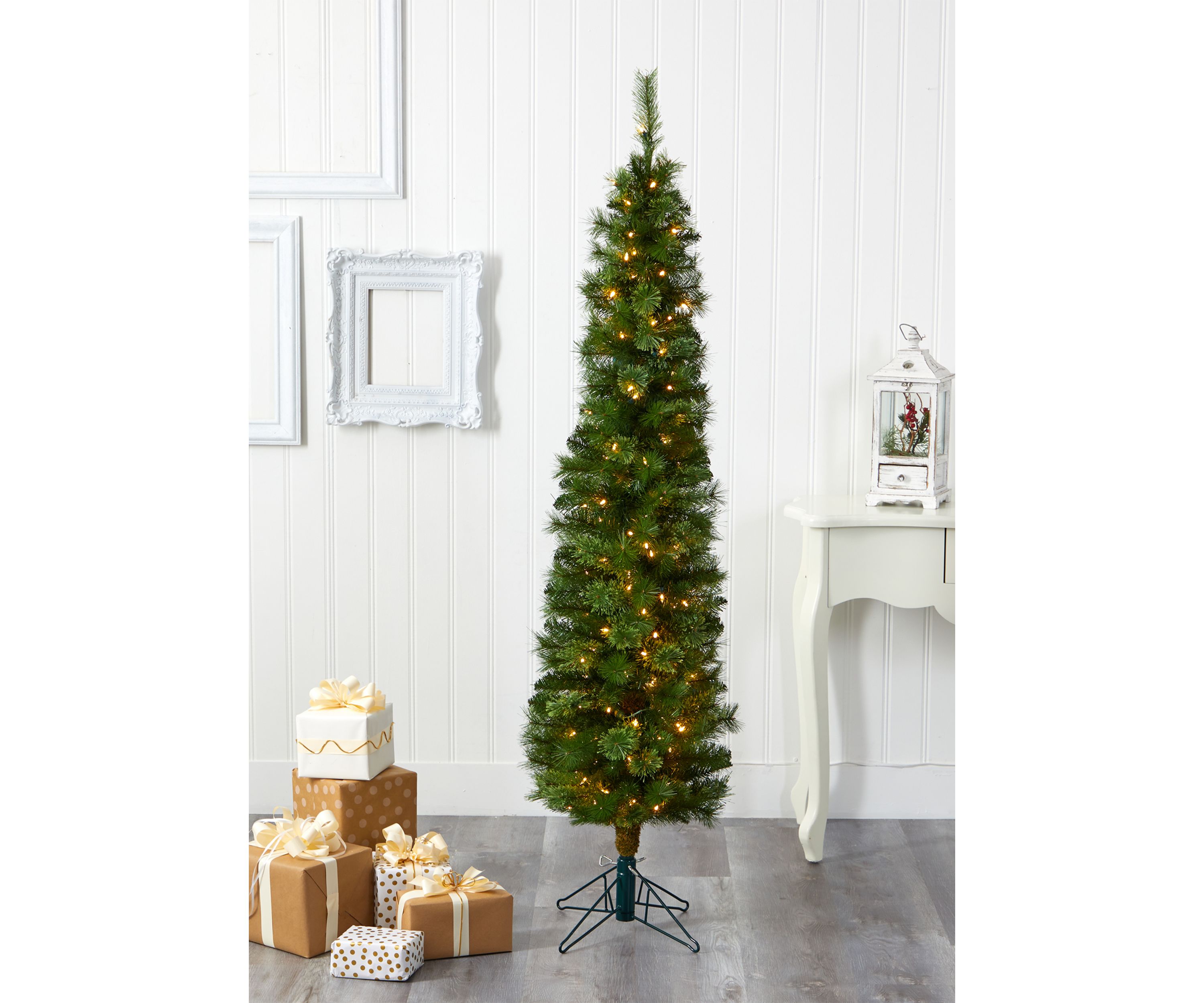 6 Foot Green Pencil Christmas Tree