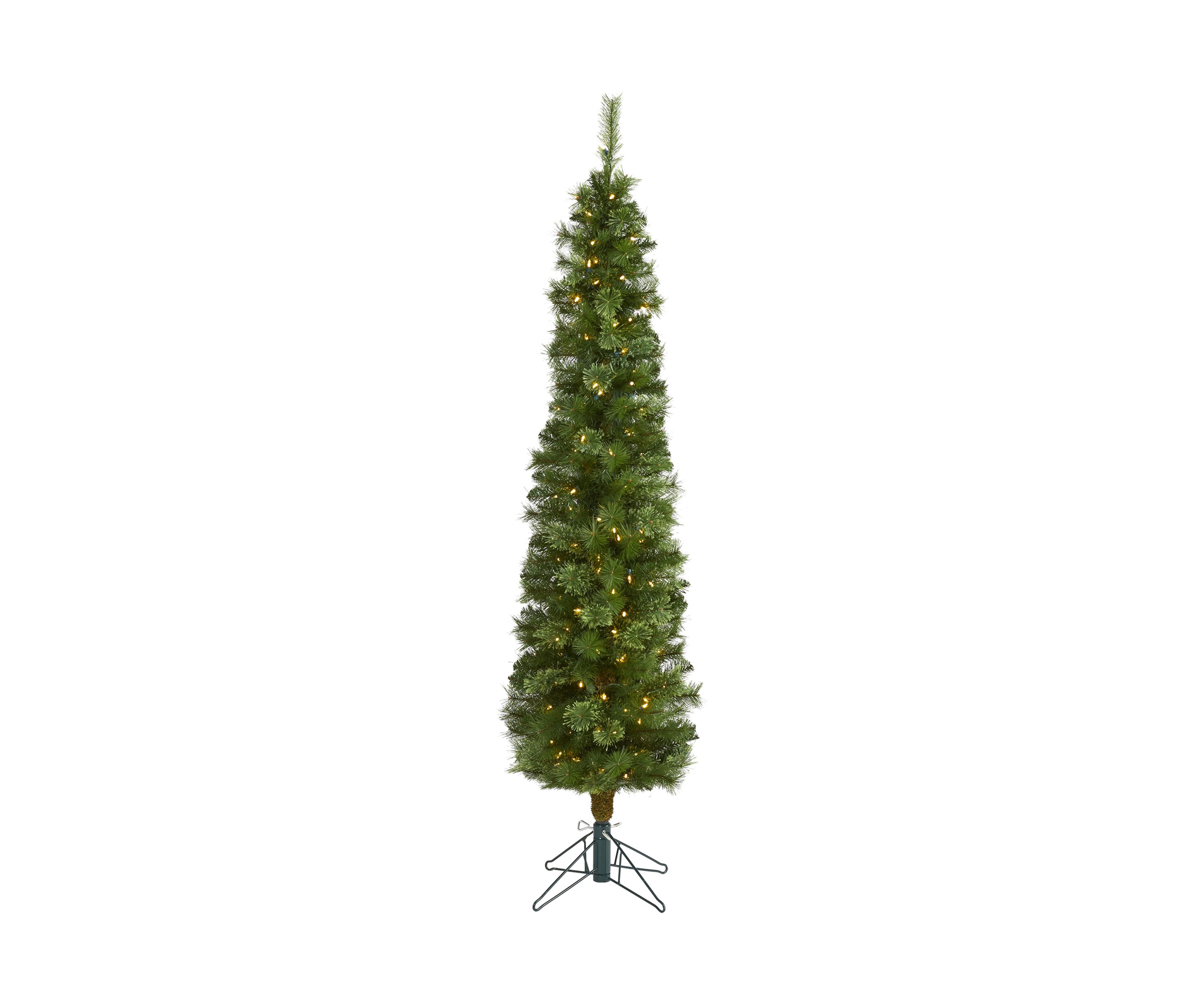 6 Foot Green Pencil Christmas Tree